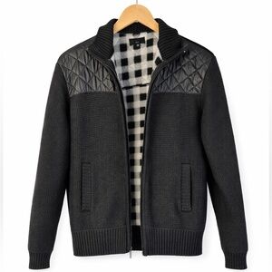 Gilberti Knit Quilted Jacket Boys Size 14